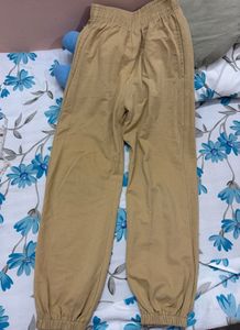 Comfortable Khaki Jogger Pants