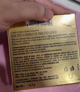 Lakme Ultimate Glam Eyeshadow Palette
