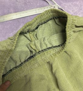 Comfortable Light Green Corduroy Pants24-28