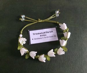 Bell Flower Adjustable Bracelet