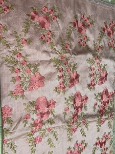 Embroidered Floral Dress Material