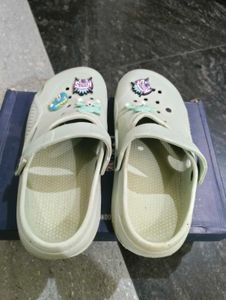 Cute Clog Shoes with Charms
