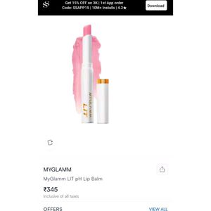 Brand New Myglamm pH Lip Balm