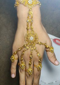 Exquisite Gold Hand Harnesses