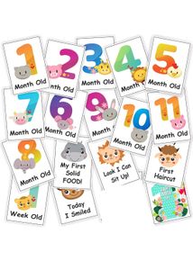 Kids Milestones Growth Cards