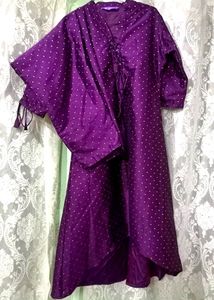 Eid Sale💫 Purple Chanderi Silk Kurta Sets💜