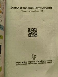 Indian Economic Development Textbook Class XI