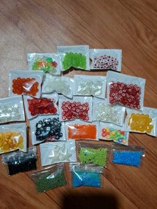 Assorted Beads &amp; Charms Craft Supplies diy