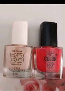 Avon Gel Big Nail Paints Combo(Set Of 2)