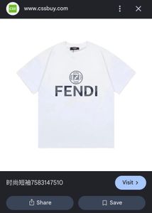 Fendi T Shirt For Girls Cotton