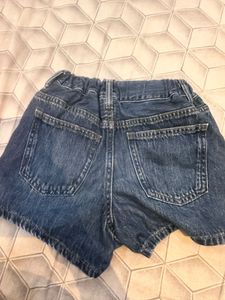 Uniqlo Blue Denim Shorts
