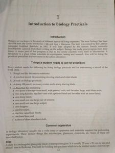 Biology Lab Manual For Class 12