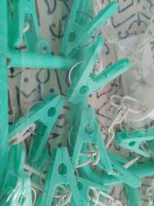Clothes Drying Rack with Clips