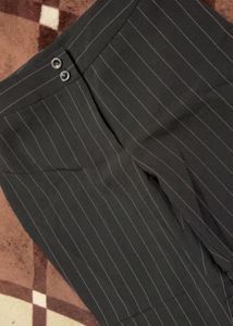 Pinstripe Flare Pants