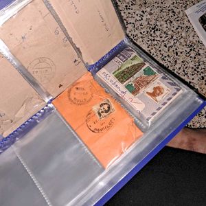 Old hobbv collectibles in Album