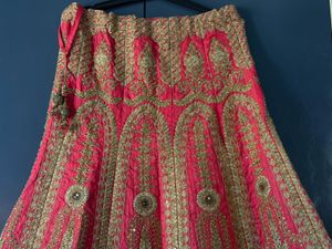 Stunning Embroidered Pink Lehenga