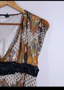 Polyster Multicoloured Dress