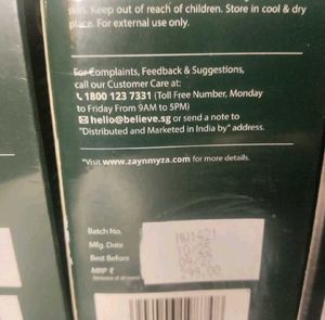Zayn &amp; Myza Tea Tree Facewash (3 pcs)