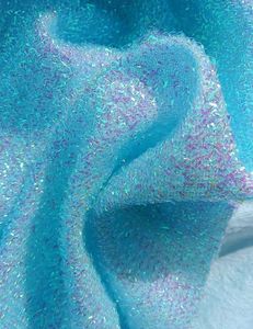 2 Mtr Sparkling Blue Fabric Piece