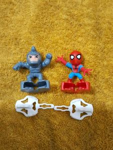 Marvel Spider-Man & Rhino Figures