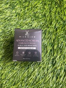 Hair line powder black