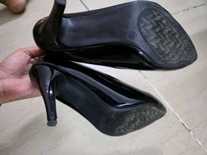 Black stilettos