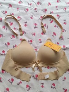 Nude Bow bra🎀