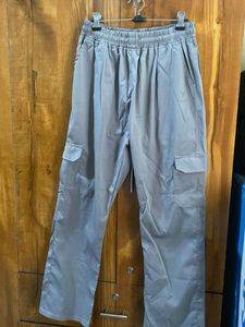 Stylish Grey Cargo Pants