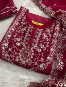 Designer Embroidered Kurta Set