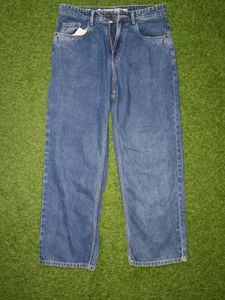 Baggy Blue Denim Jeans