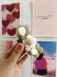 Handmade Crochet Flower Hair Clip