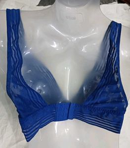 💙 Blue Lace Bra