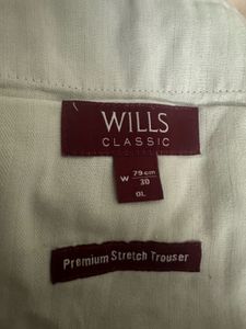 Will's Grey Striped Trousers