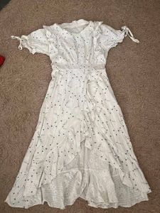 White Embroidered Blouse