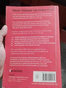 The Magic of Thinking Big Book
