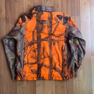 Orange Camouflage Hunting Jacket