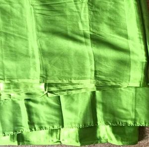 Vibrant Green Dress Material