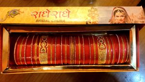 BRIDAL CHOORA WITH BOX
