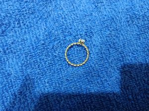 Combo Rings...One Gram Gold Ring And One Gold Metal Ring