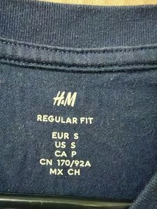Navy Blue H&amp;M T-Shirt