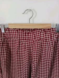 Checked Crop Top &amp; Short (Women)