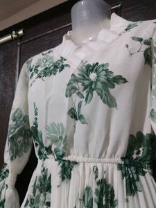 Floral Chiffon Dress