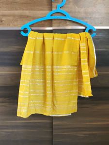 Libas Mustard Yellow Embroidered Kurta Set