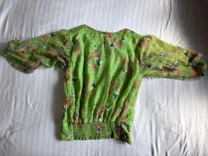 Vintage green top