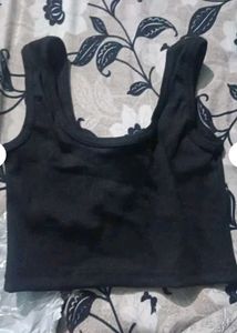 🔴 Clearance Sale 🔴 Ribbed Black Tank Top