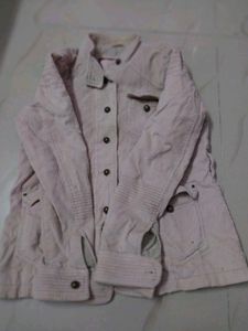 Light Pink Casual Jacket