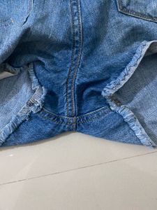 Classic Blue Denim Shorts