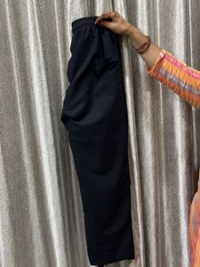 Comfortable Black Wide Leg Lower