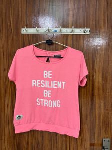 Pink Graphic T-Shirt