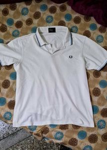 Og Fred Perry White Polo T-Shirt